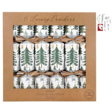 Gisela Graham Box of 6 New England Theme Crackers