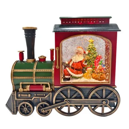 LED Santa Train Spinner