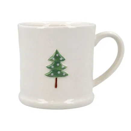 Christmas Tree Stoneware Small Mug