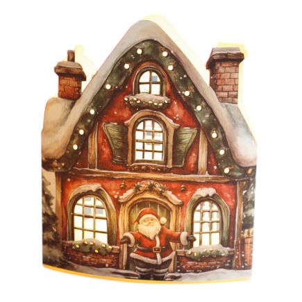 Father Christmas' Cabin - Light Up House