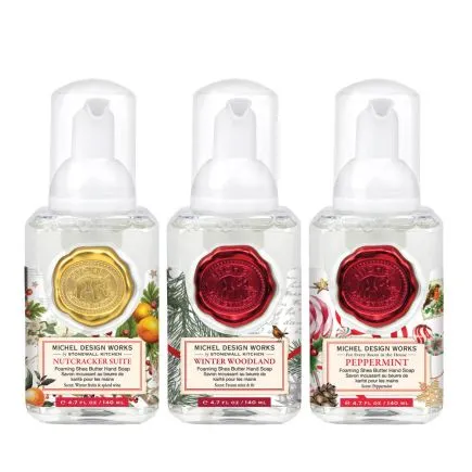 Christmas Mini Foaming Hand Soap Set