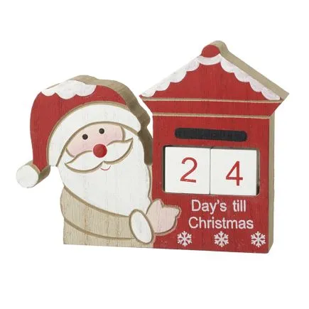 Santa Postbox Days Til Christmas