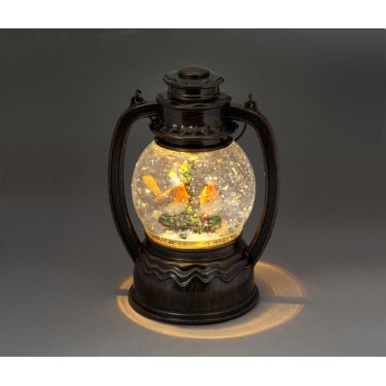 Robin Water Lantern - 20cm