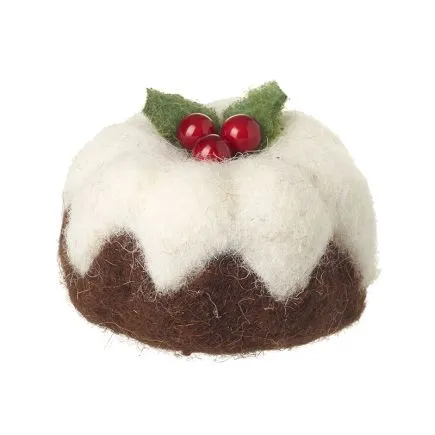 Felt Christmas Pudding