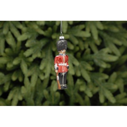 Kings Guard Glass Ornament