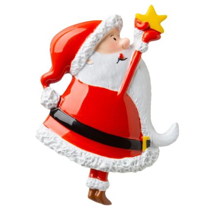Santa with Star Personalising Ornament