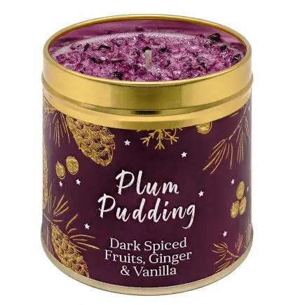 Christmas Candle  - Plum Pudding