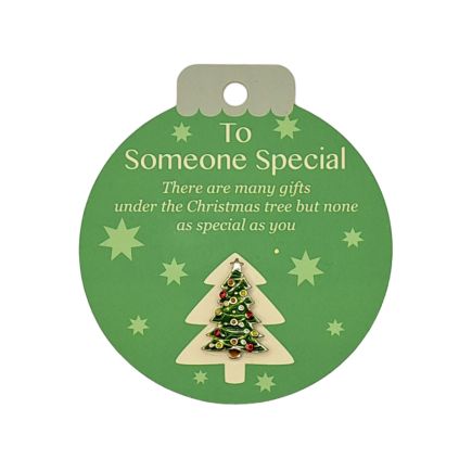 Someone Special Christmas Tree Pin