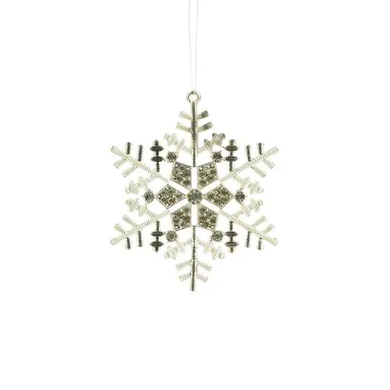 Jewelled Snowflake Ornament