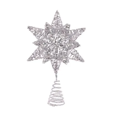 Glitter Star Tree Topper