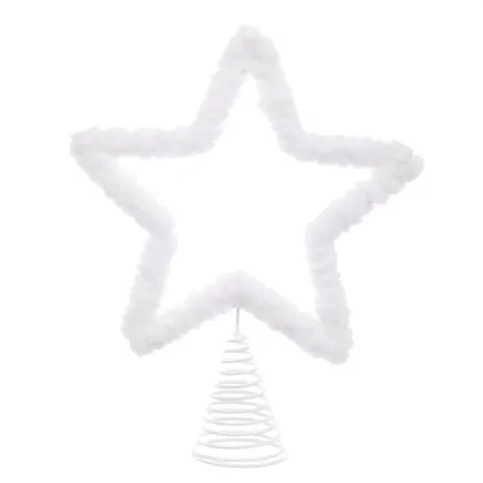 Fluffy Star Tree Topper