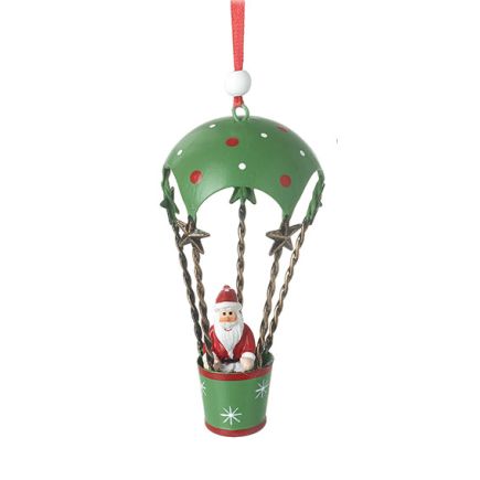 Santa in Hot Air Balloon