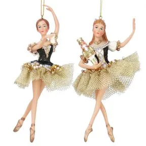 Black and Gold Sugarplum Fairy