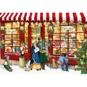 The Toy Shop at Christmas Jigsaw Puzzle