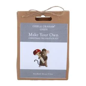 Make Your Own Mouse Toadstool Decoration Kit