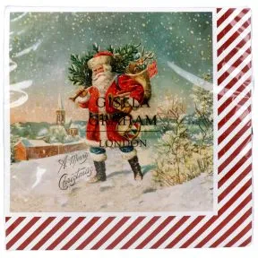 Nostalgic Santa Napkins