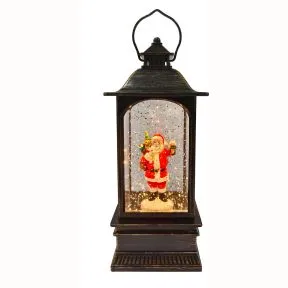 Santa Lantern Water Spinner