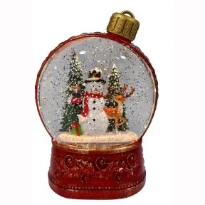Snowman Bauble Water Spinner
