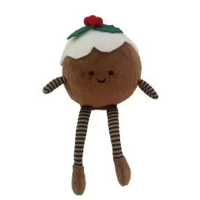 Christmas Pudding Fabric Shelf Sitter