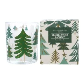 New England Christmas Trees Scented Boxed Candle