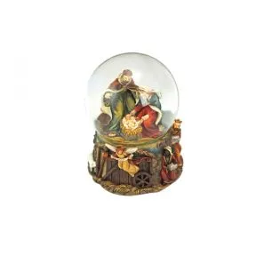 Baby Jesus in his Manger Snow Globe
