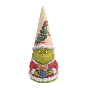 Grinch With Present Gnome