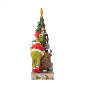 Grinch Decoratable Countdown Tree Figurine - Jim Shore