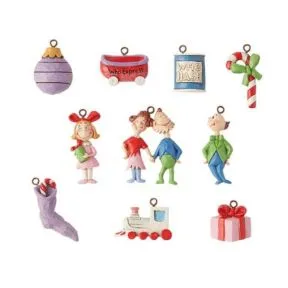 Grinch Decoratable Countdown Tree Figurine - Jim Shore