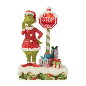 Grinch Stop Sign