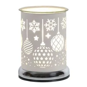 White Bauble Electric Touch Wax Melter