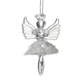 Glass Hanging Angel