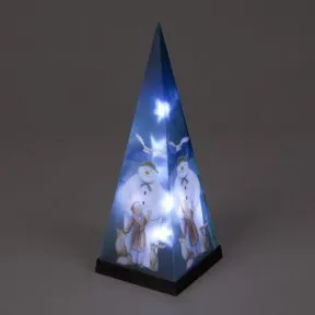 Snowman & Friends Laser Pyramid