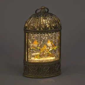 Robin Bird Cage Water Spinner