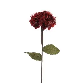 60cm red hydrangea stem