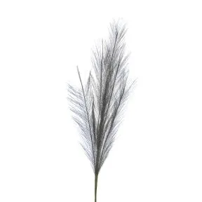 Tall Dark Grey Pampas Grass Floral Pick