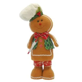 Gingerbread Chef Plush Character