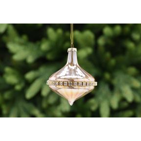 Jewelled Gold Hanging Ornament