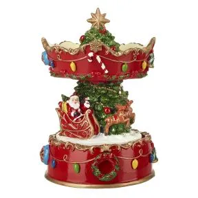 Candy Cane Spin Christmas Merry Go Round