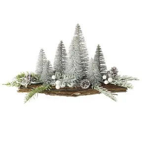 Silver Fir Tree Decoration