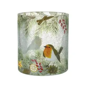 Small Robin Candle Holder