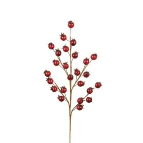 Classic Rustic Rosehip Spray 47cm