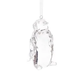 Clear Penguin Cut Glass effect