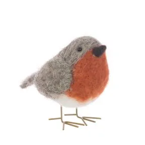 Felt Robin Figure