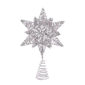 Glitter Star Tree Topper