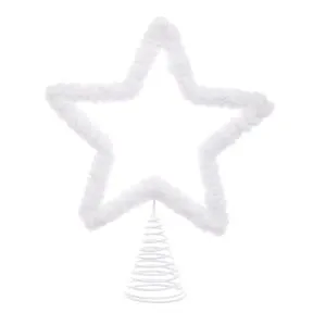 Fluffy Star Tree Topper