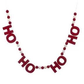 Felt HOHOHO Garland