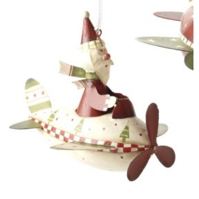 Santa in His Christmas Plane