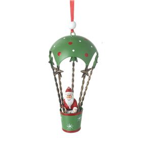 Santa in Hot Air Balloon