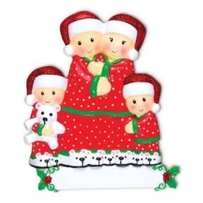 Christmas Pyjamas Family Of 4