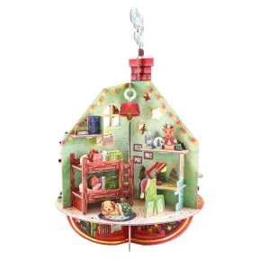 Deck The Halls Countdown, a 3D Pop Up Interactive Advent Calendar